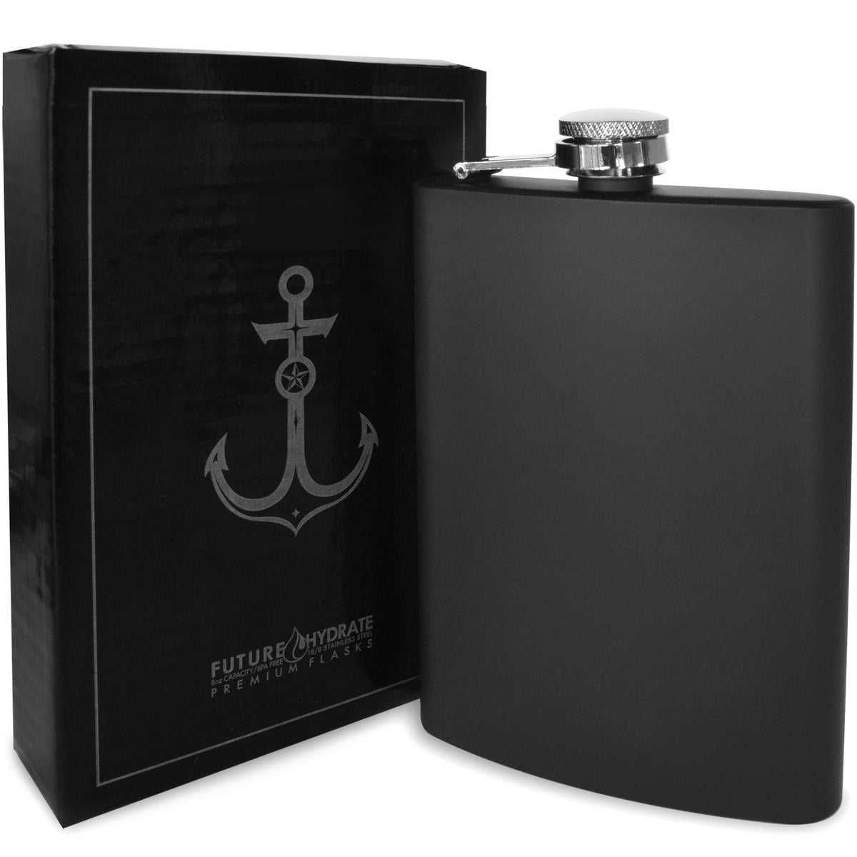 SKU:NU-K4AS-BNEW | Matte Black (8oz) | ASIN:B01EBGQJBC | gallery 2