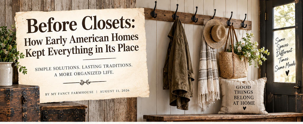 Before Closets — How Early American Homes Kept Everything in Its Place