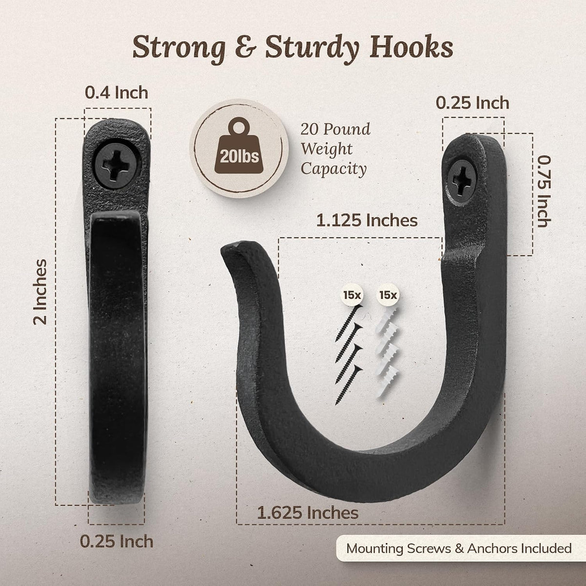 2INCH-BLK-SPKE-SET15 Amazon 2