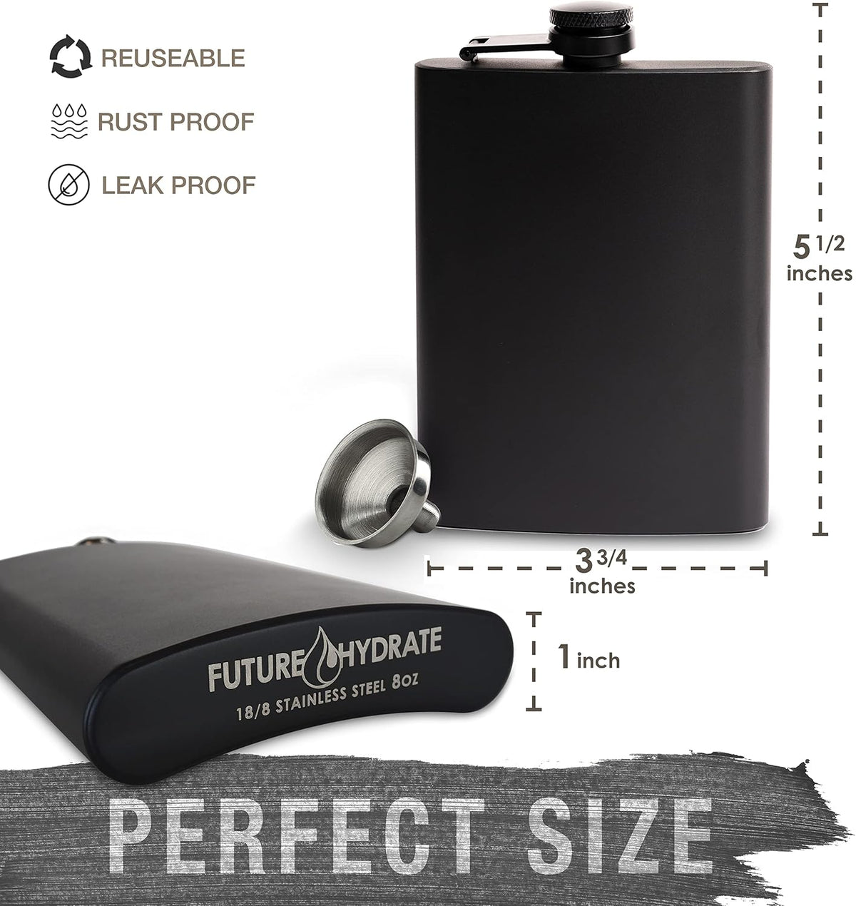 BLACK-CAP-FLASK B0B5M26BBZ 2