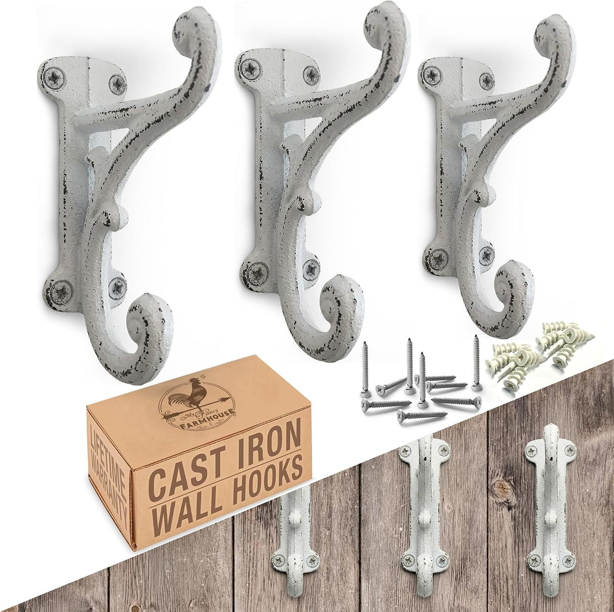 Rustic Antique White | Amazon gallery 1